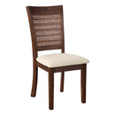 Ave Six by Office Star Products SILLA DE COMEDOR CON RESPALDO DE REJILLA WALDEN PAQUETE DE 2 - WLDBB-L32
