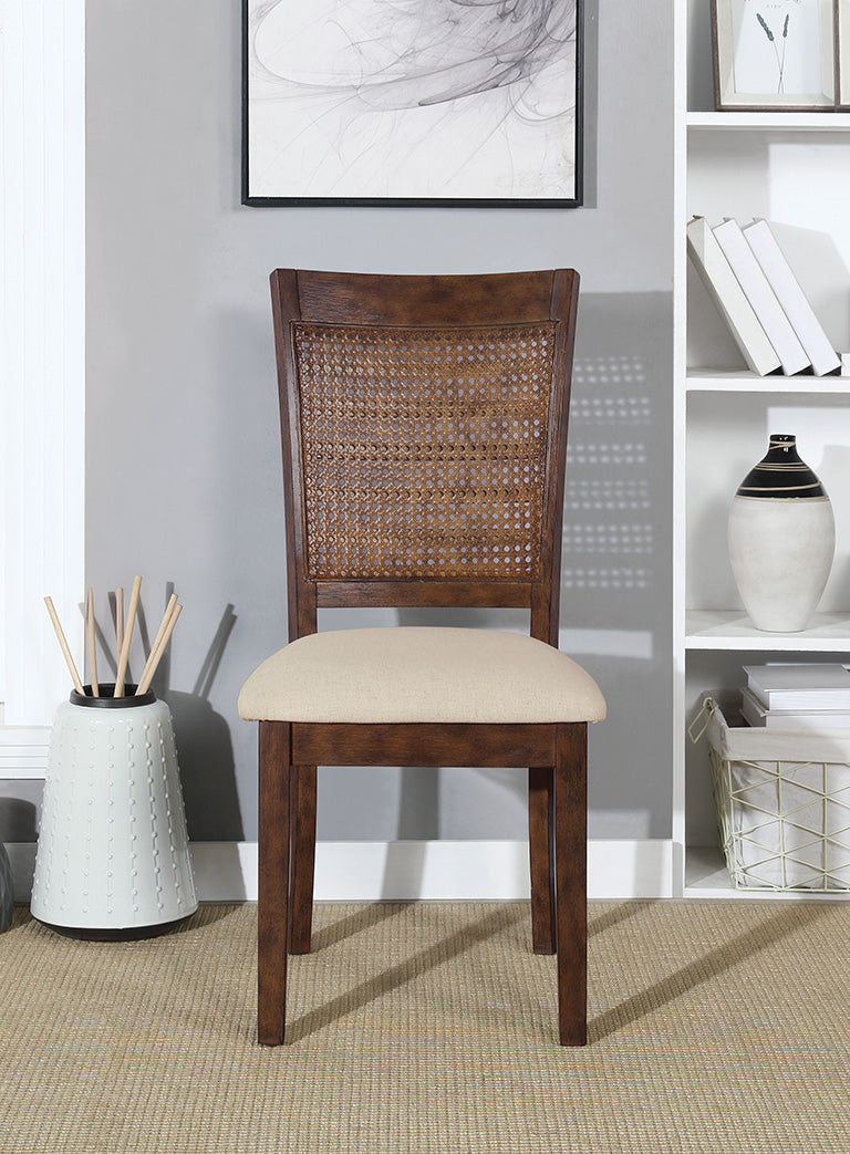 Ave Six by Office Star Products WALDEN CANE BACK DINING CHAIR 2-PACK - WLDBB-L32