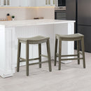 Ave Six de Office Star Products BANQUETA DE SILLA DE MONTAR WREN DE 24" PAQUETE DE 2 - WRN24