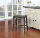 Ave Six de Office Star Products BANQUETA DE SILLA DE MONTAR WREN DE 24" PAQUETE DE 2 - WRN24