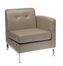 Ave Six de Office Star Products SILLÓN MODULAR DE PARED CON BRAZO DERECHO PARA SECCIONAL - WST51RF