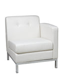 Ave Six de Office Star Products SILLÓN MODULAR DE PARED CON BRAZO DERECHO PARA SECCIONAL - WST51RF
