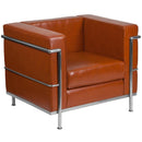 Sillón contemporáneo de cuero suave negro de la serie FLASH HERCULES Regal - ZB-REGAL-810-1-CHAIR-GG