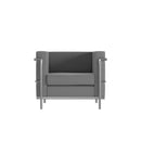 Sillón contemporáneo de cuero suave negro de la serie FLASH HERCULES Regal - ZB-REGAL-810-1-CHAIR-GG