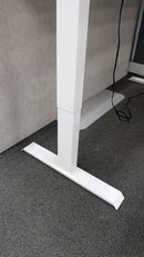 Used Sit-stand desk 70" x 28 1/2" - Finish:  Silver Birch