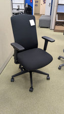 Clearance – AXIS Mesh Back Task Chair with Adjustable Arms – Black