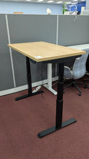 USED Sit-Stand Desk 48" x 28.5" – Aspen Finish