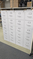 Clearance HON H315.P.Q Vertical File Cabinet – 5 Drawers – Light Grey
