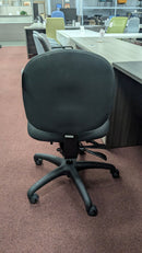 USED 9to5 Seating Logic Armless Task Chair – Black Fabric
