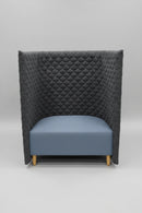 USED NaughtOne Cloud Step Privacy Sofa – Blue Fabric