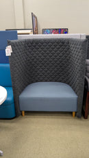 USED NaughtOne Cloud Step Privacy Sofa – Blue Fabric