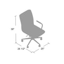 Boss Millennial Modern Home Office Chair - Product Photo 4