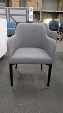 USED Gray Upholstered Guest Chair – Modern Reception & Lounge Seating