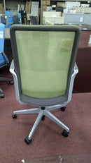 USED 9to5 Seating Mila Task Chair – Green Mesh Back Office Chair