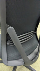 Clearance – AXIS Mesh Back Task Chair with Adjustable Arms – Black
