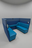 USED Blue Modular Co-op Meeting Space Seating