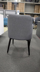 USED Gray Upholstered Guest Chair – Modern Reception & Lounge Seating