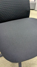 Clearance – AXIS Mesh Back Task Chair with Adjustable Arms – Black