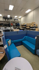 USED Blue Modular Co-op Meeting Space Seating