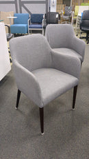 USED Gray Upholstered Guest Chair – Modern Reception & Lounge Seating