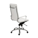 Gunar Pro High Back Office Chair with Chromed Steel Base
