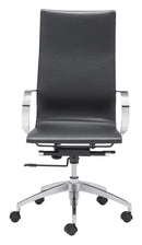Glider High Back Polyurethane Office Chair by ZUO