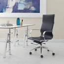 Glider High Back Polyurethane Office Chair by ZUO