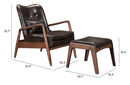 ALL - Bully Lounge Chair & Ottoman by ZUO