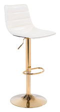 Prima Bar Chair with Golden Base (101813)