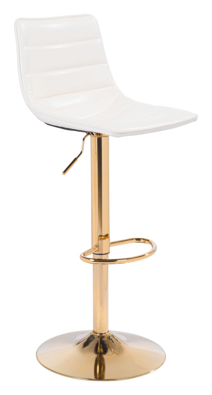 Prima Bar Chair with Golden Base (101813)