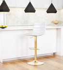 Prima Bar Chair with Golden Base (101813)