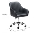 Curator Office Polyurethane Chair by ZUO