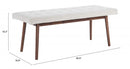 Zuo Modern Casper Bench Beige & Natural - 101874