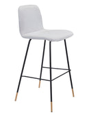 Var Gironde Barstool Counter Elegant Dining Stool by ZUO Modern