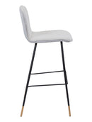 Var Gironde Barstool Counter Elegant Dining Stool by ZUO Modern
