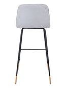 Var Gironde Barstool Counter Elegant Dining Stool by ZUO Modern
