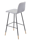 Var Gironde Barstool Counter Elegant Dining Stool by ZUO Modern