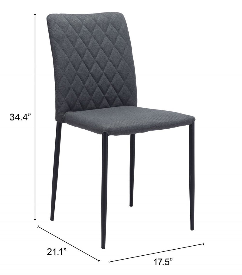Harve Dining Chairs - 2 Chairs per order by ZUO