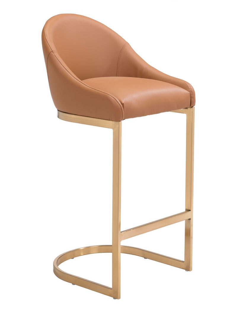 Zuo Modern Scott Bar Chair Tan - 101976
