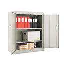 Alera Assembled 42" High Heavy-Duty Welded Storage Cabinet, Two Adjustable Shelves - ALECM4218