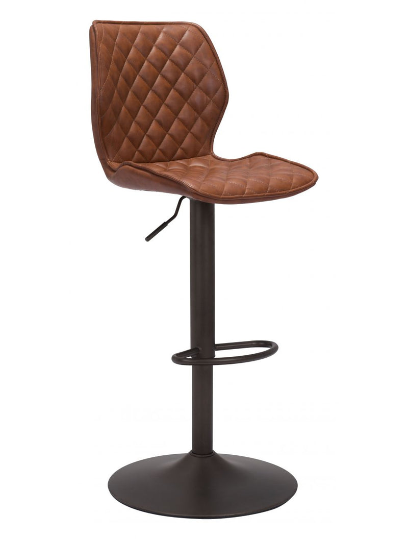 Zuo Modern Seth Bar Chair Vintage Brown