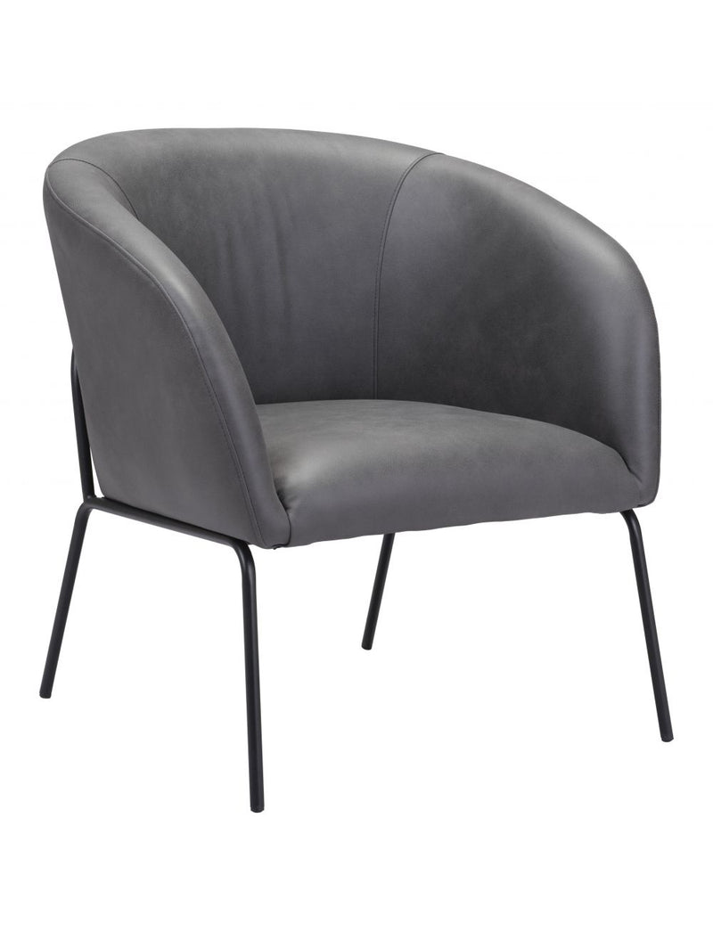 Zuo Modern Quinten Accent Chair Vintage Gray - 109056