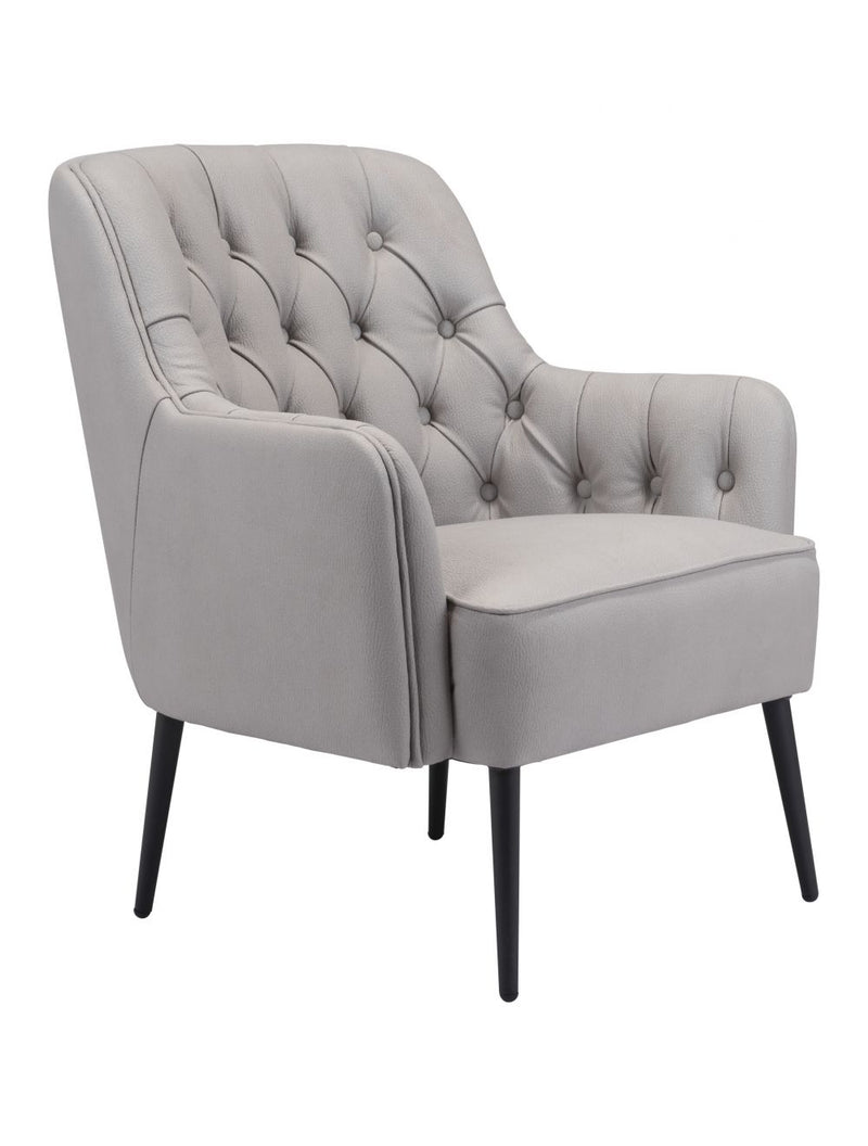 Zuo Modern Tasmania Accent Chair Gray - 109097