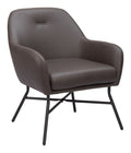 Zuo Modern Hans Accent Chair Vintage Brown - 109230