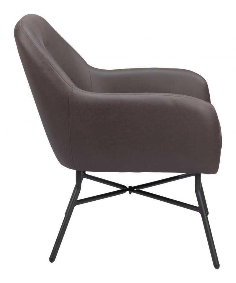 Zuo Modern Hans Accent Chair Vintage Brown - 109230