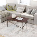 Zuo Modern Ireland Coffee Table Dark Brown & Black - 109286