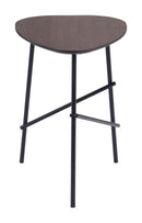 Zuo Modern Ireland Side Table Dark Brown & Black - 109287