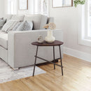 Zuo Modern Ireland Side Table Dark Brown & Black - 109287