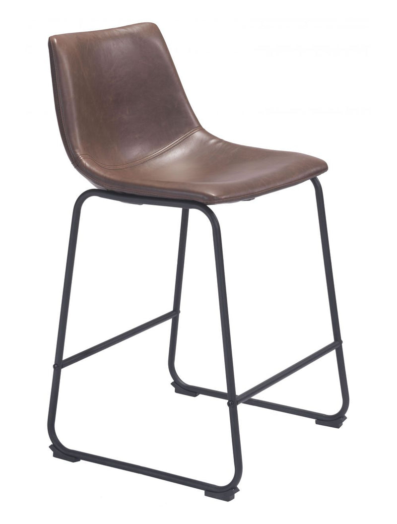 Zuo Modern Smart Counter Chair Vintage Espresso - 109323