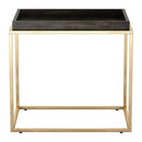 Zuo Modern Jahre Side Table Black & Brass - 109384
